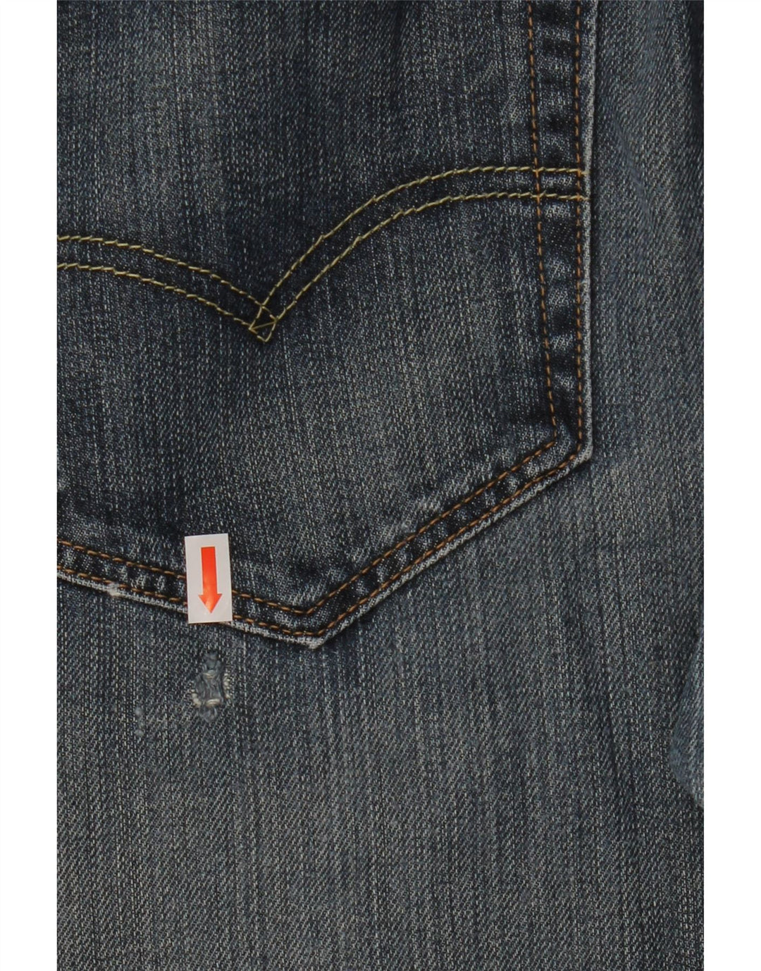Levi's Masculino 501 Straight Jeans W36 L30 Azul Algodão