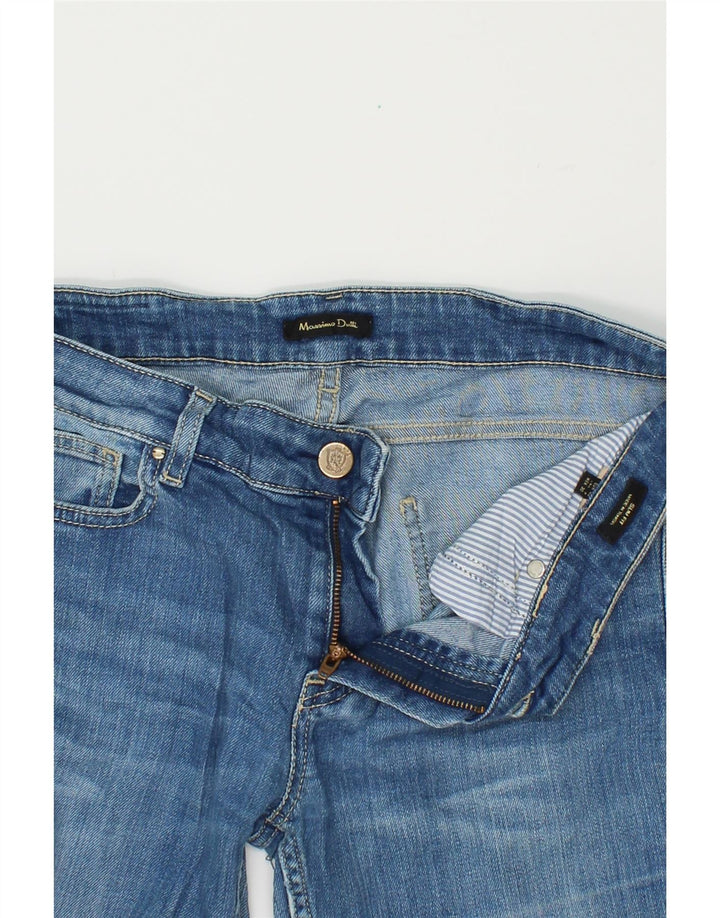 MASSIMO DUTTI Womens Slim Jeans EU 40 Medium W32 L30 Blue Vintage Massimo Dutti and Second-Hand Massimo Dutti from Messina Hembry 