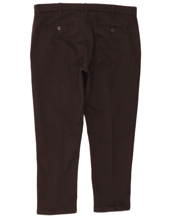 Calça Chino Masculina Slim Marks & Spencer W38 L29 Algodão Cinza