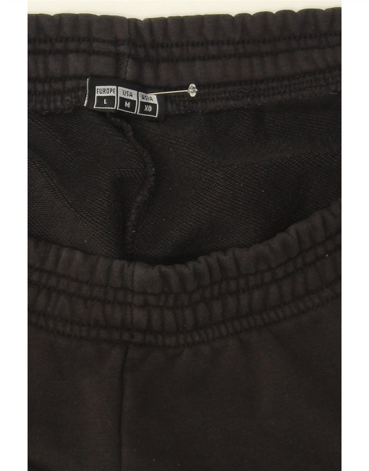 HUMMEL Mens Tracksuit Trousers Large  Black Cotton Vintage Hummel and Second-Hand Hummel from Messina Hembry 