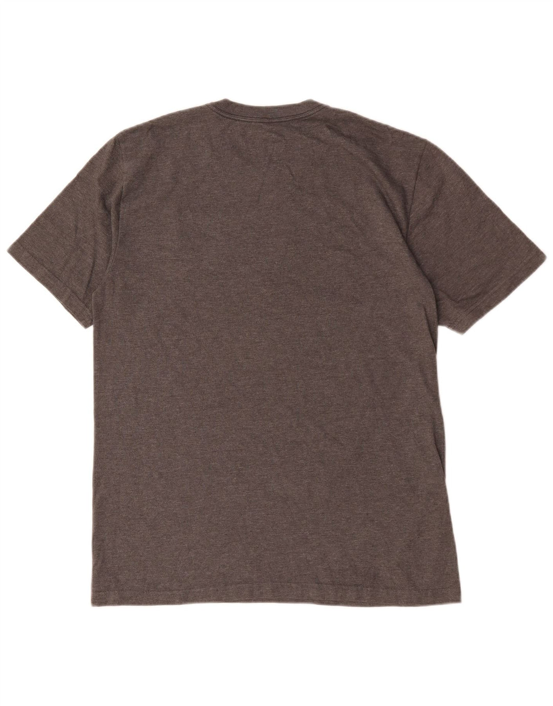 Camiseta Nike masculina regular fit gráfica top poliéster manchado cinza médio