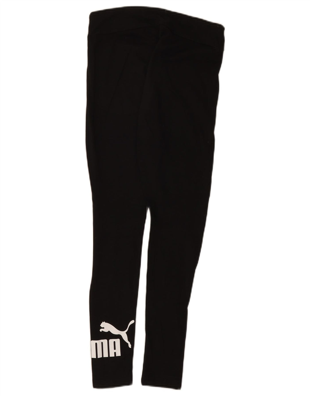 Leggings Puma Feminino UK 8 Pequeno Algodão Preto