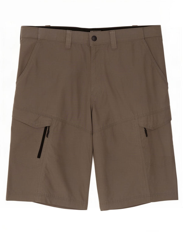 Shorts cargo masculino Marks & Spencer grande W36 algodão cinza