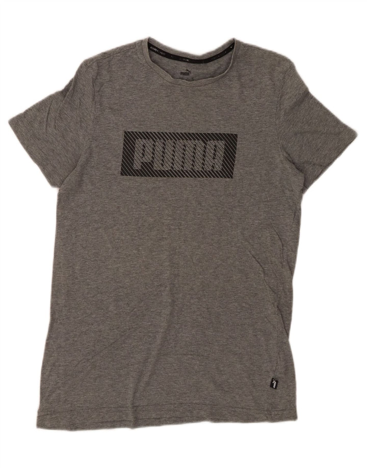 Camiseta PUMA Boys Graphic 15-16 Anos XL Cinza