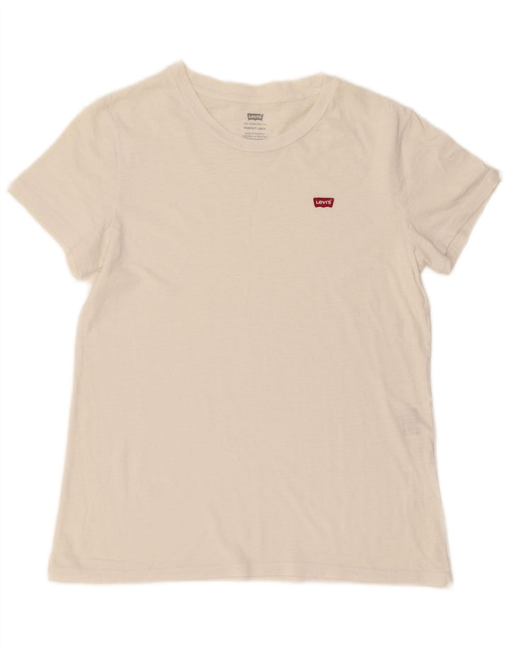 Camiseta Levi's Masculina Perfect Crew Top Pequeno Branco