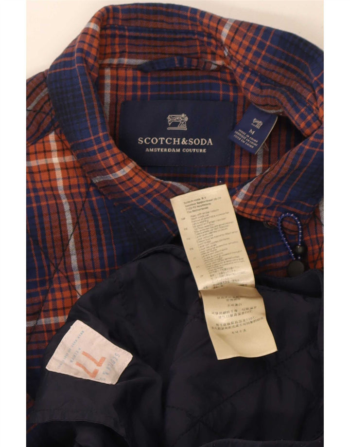 Camisa masculina de flanela Lumberjack Scotch & Soda média xadrez multicolorida