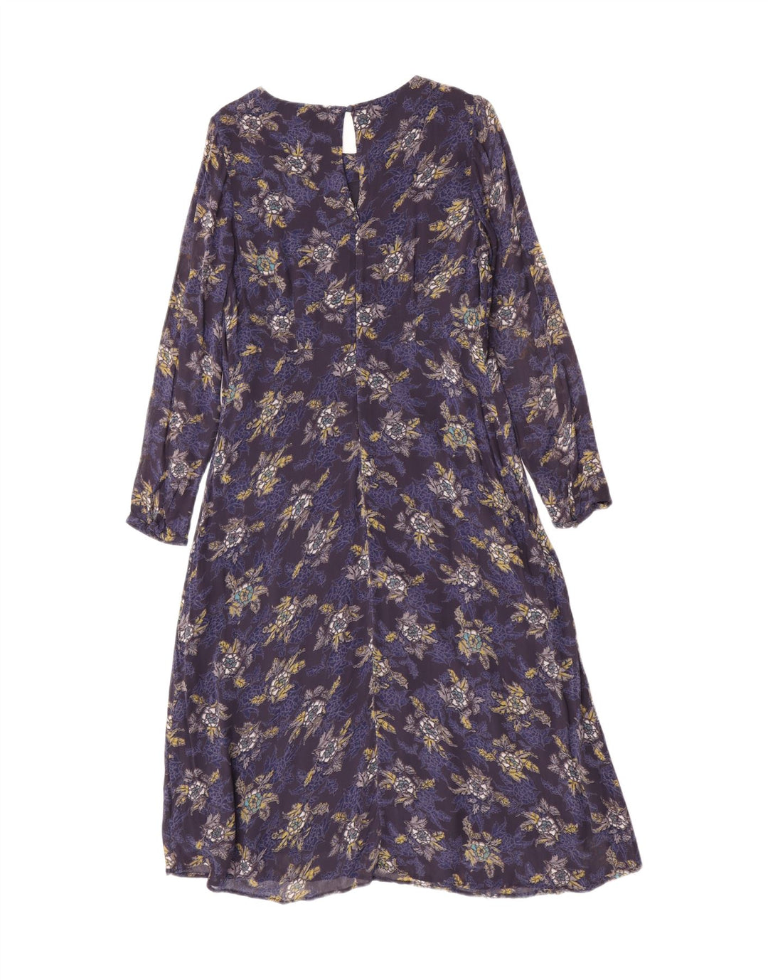 Vestido maxi feminino White Stuff UK 12 médio floral multicolorido boêmio