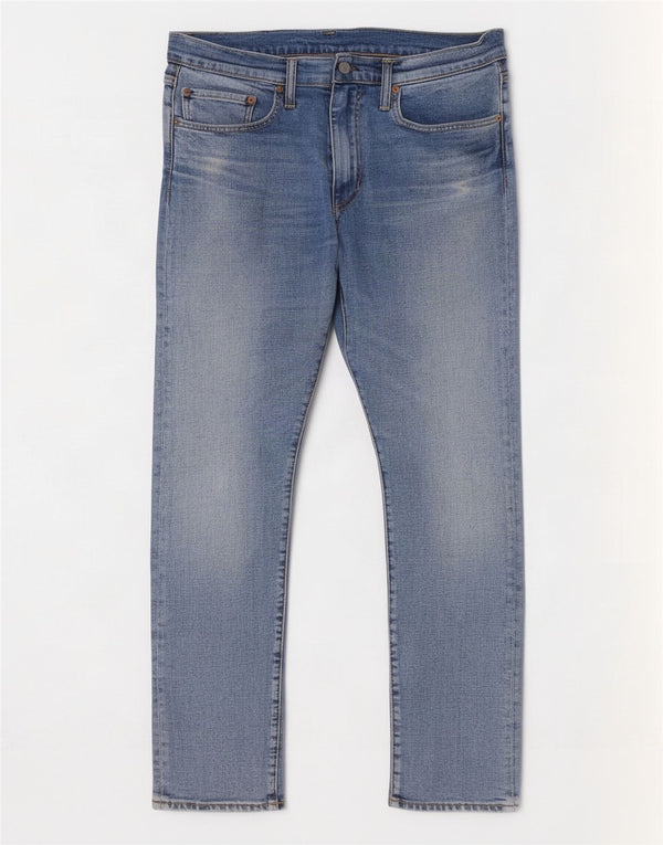 Calça jeans masculina Levi's 512 Slim Tapered W34 L30 azul algodão