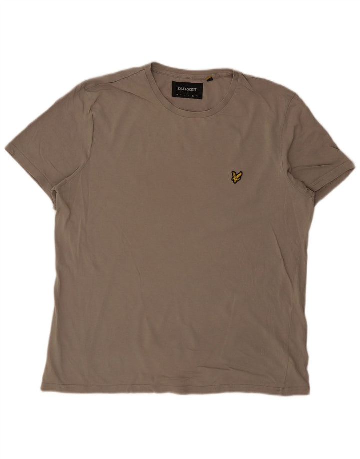 Camiseta masculina LYLE & SCOTT XL algodão bege