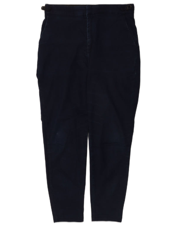 Zara Jeans masculino recortado skinny médio W31 L24 azul marinho