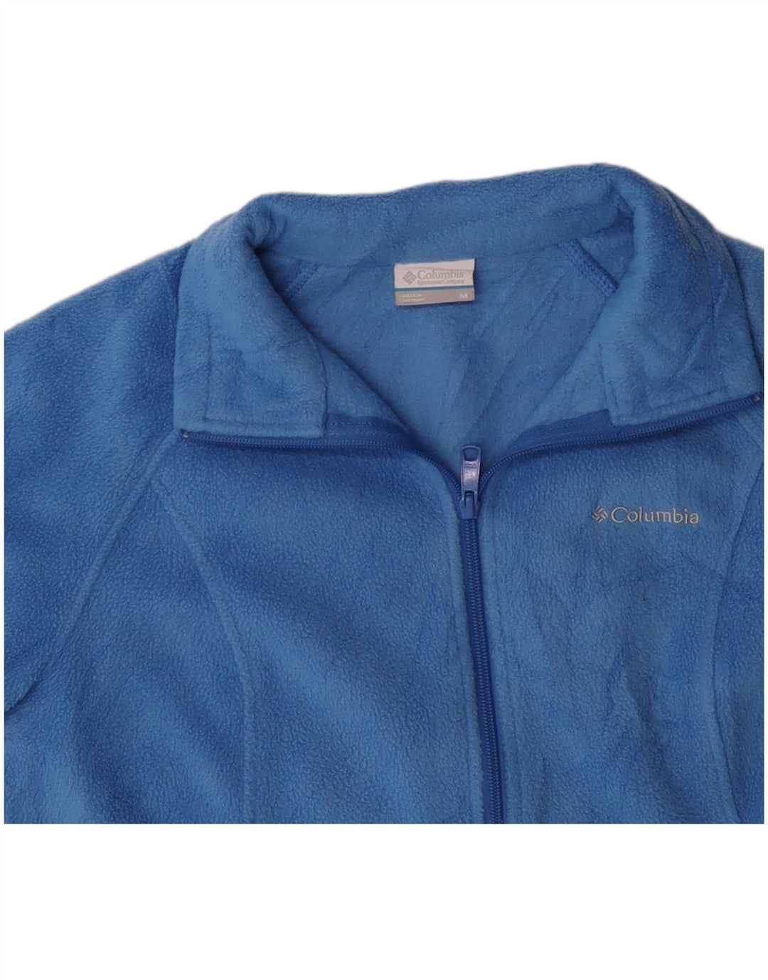 Jaqueta de lã feminina COLUMBIA UK 14 poliéster azul médio