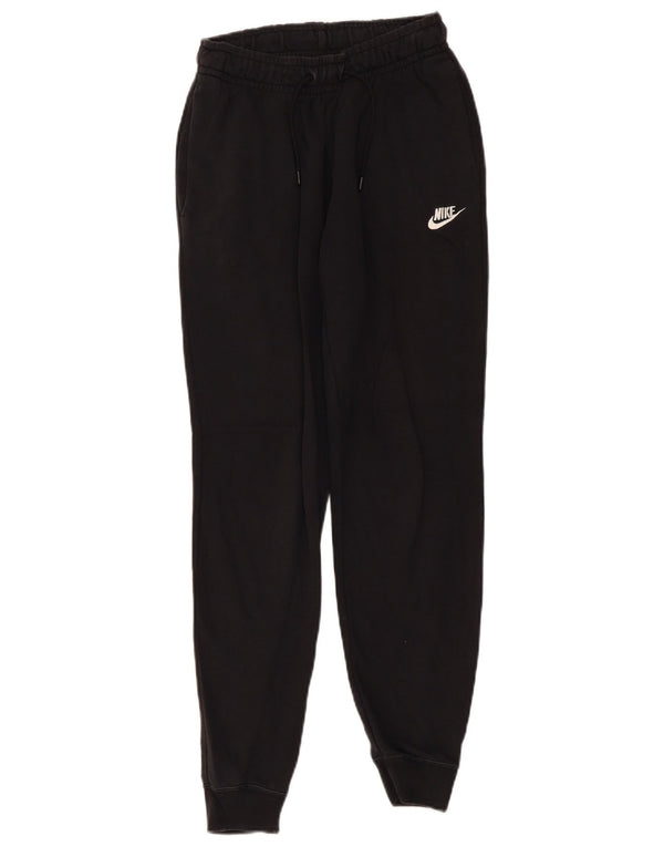 Calça de treino feminina Nike Joggers UK 6 XS algodão preto