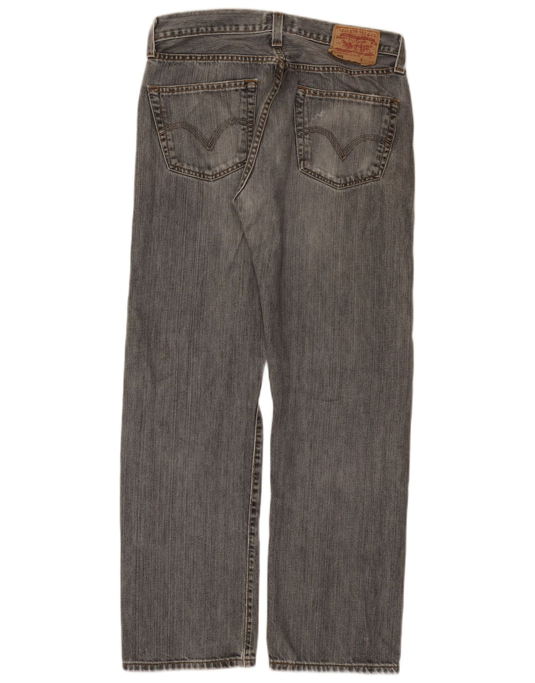Jeans Levi's 501 Straight Masculino W33 L30 Cinza