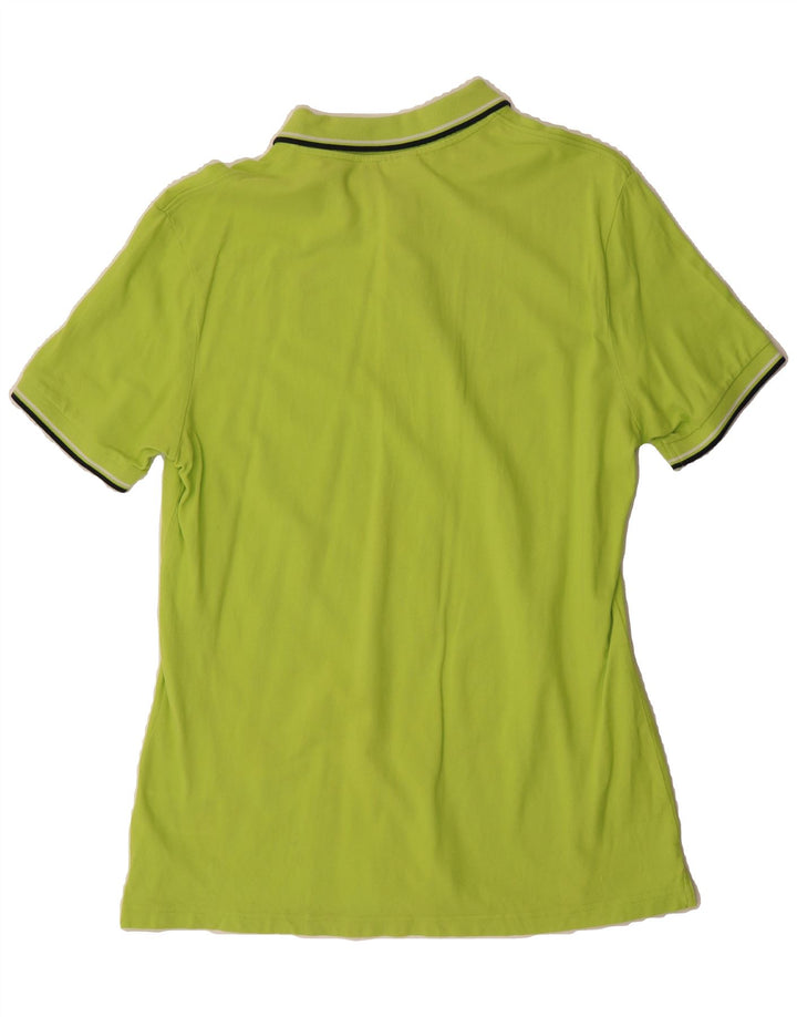 DIADORA Mens Polo Shirt 2XL Green Cotton Vintage Diadora and Second-Hand Diadora from Messina Hembry 
