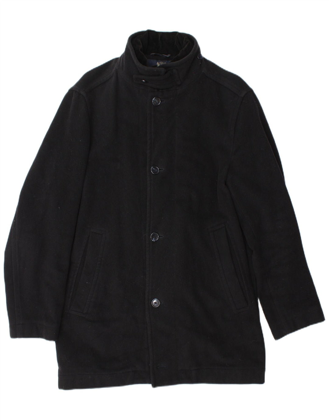 Sobretudo masculino BOGGI UK 38 lã preta média