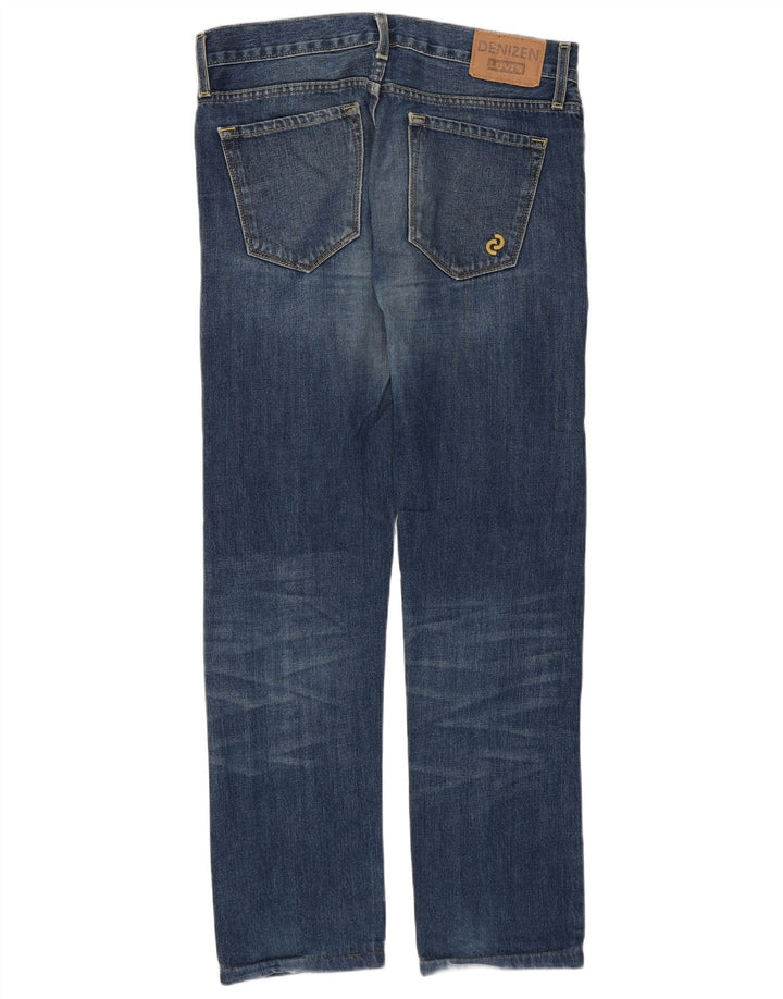 Calça jeans reta masculina Levi's W32 L30 azul algodão