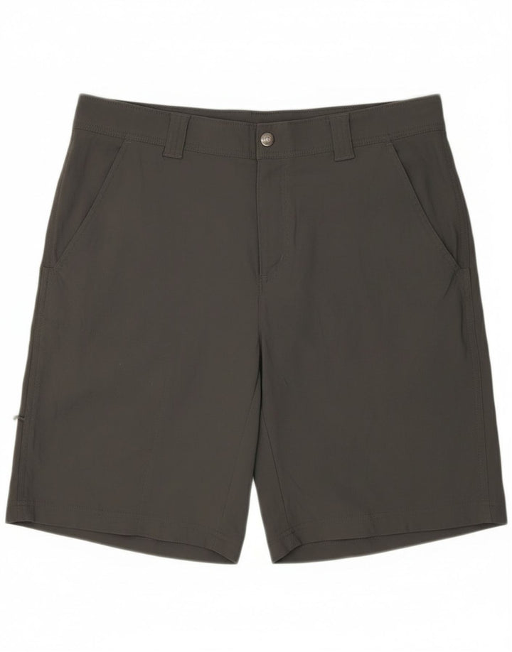 Columbia Mens Omni-Shade Shorts W34 Grande Cinza Nylon