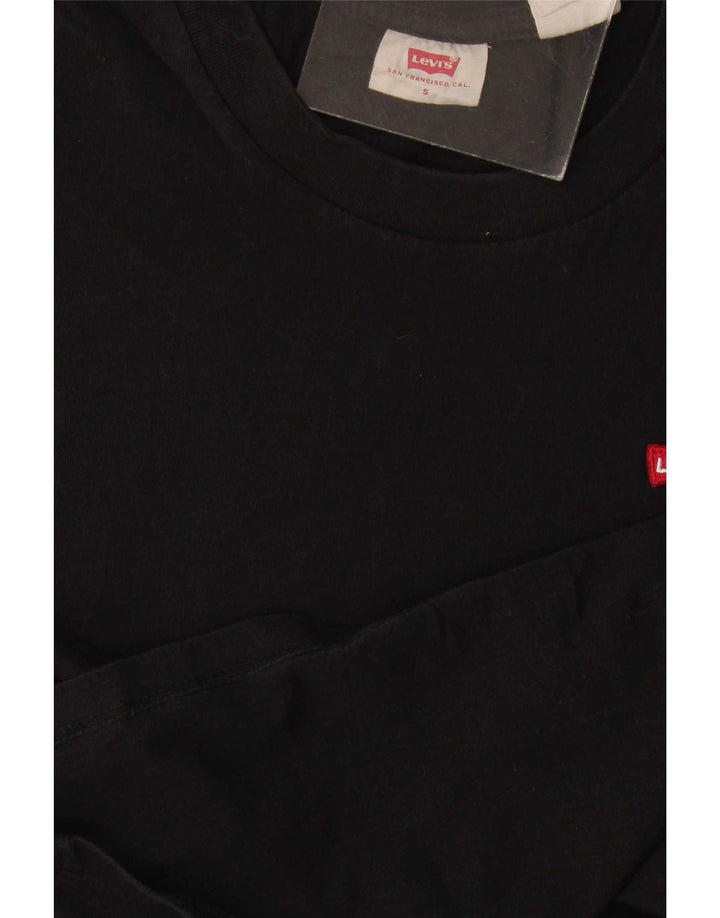 Camiseta feminina Levi's Top UK 10 pequena preta