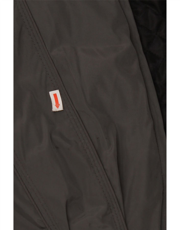 Jaqueta acolchoada feminina ZARA UK 18 XL cinza