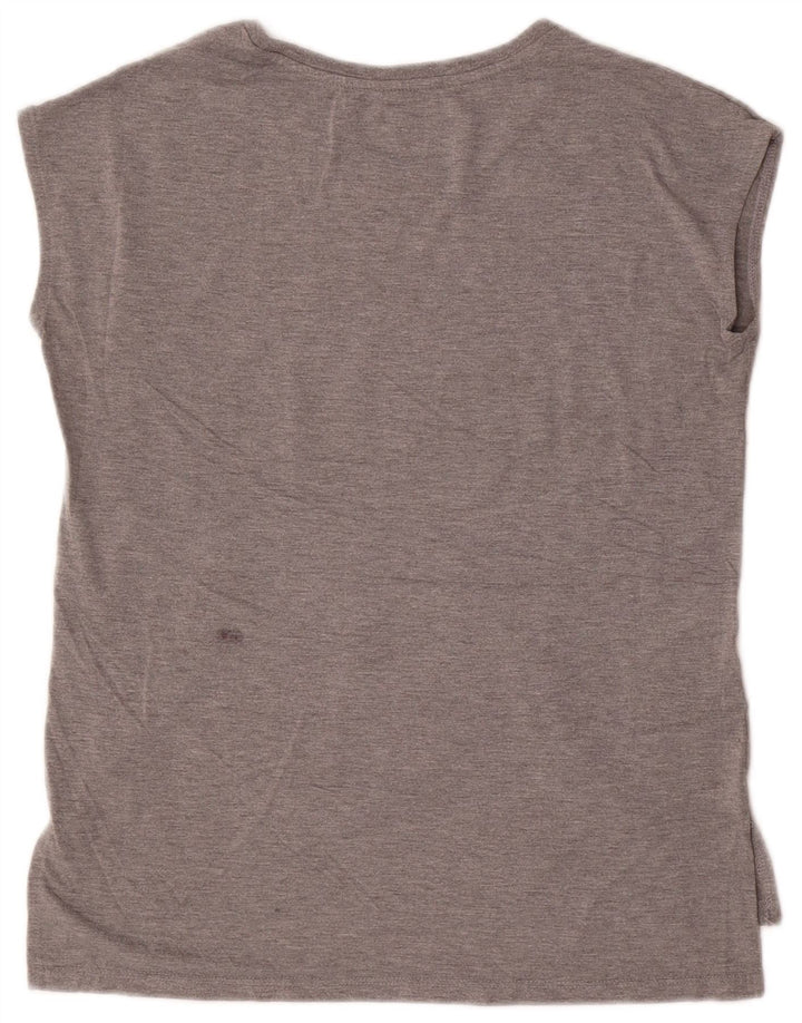 Camiseta feminina Fila Graphic UK 14 cinza médio