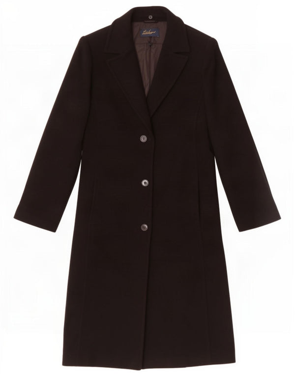 Sobretudo feminino Luisa Spagnoli IT 48 XL lã preta