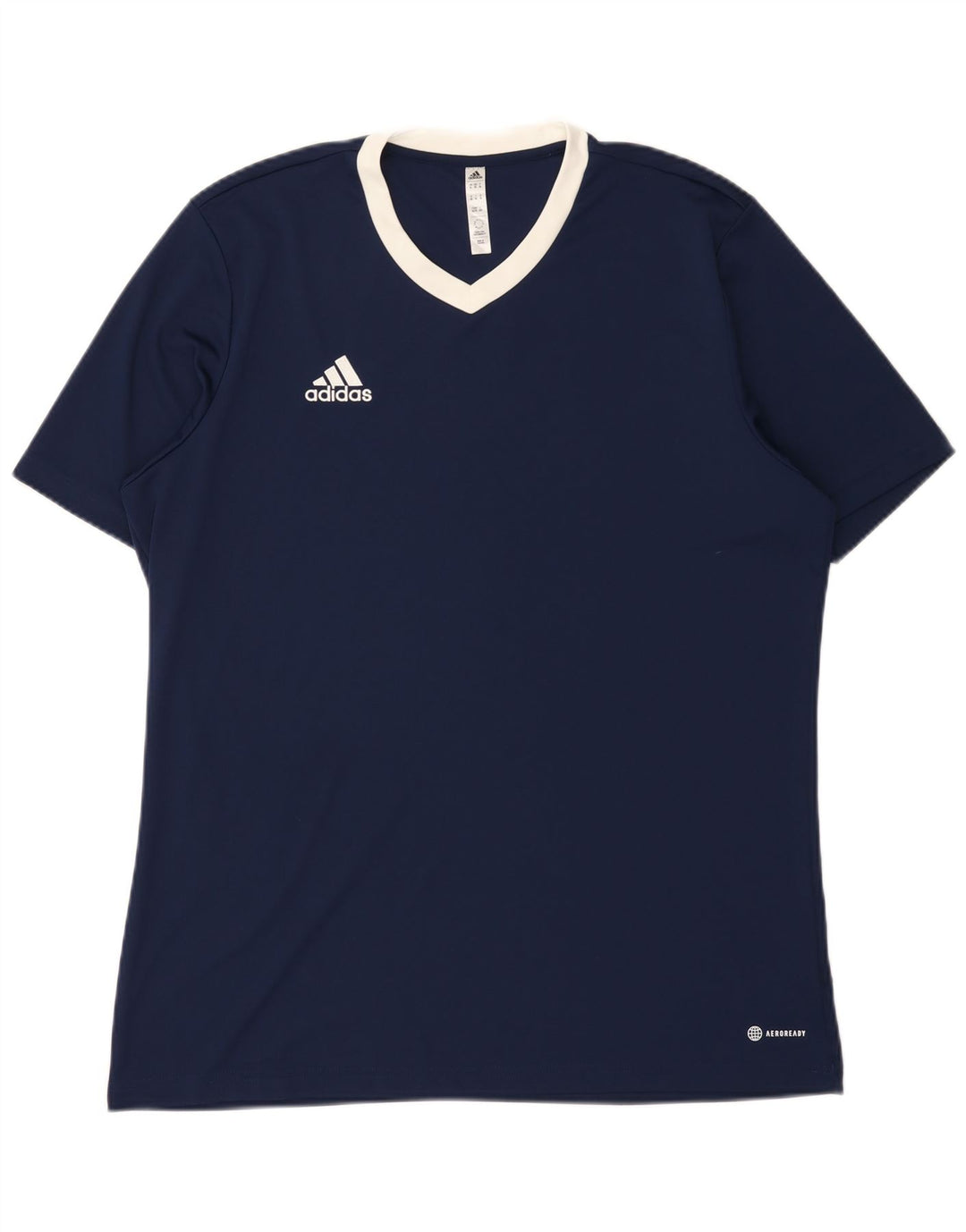 Camiseta masculina Adidas Aeroready Top XL azul marinho poliéster