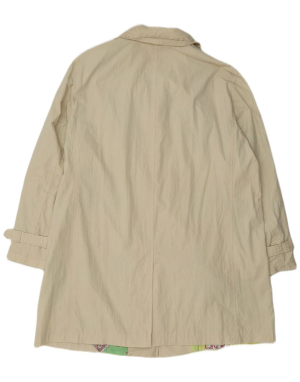 Trench Coat Feminino Elegance UK 18 XL Bege