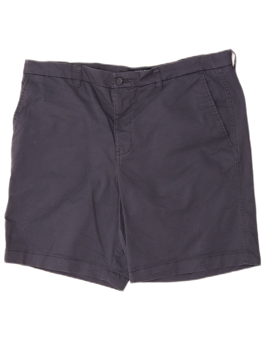 Shorts Chino Masculino Stretch Chino W38 XL Algodão Azul Marinho