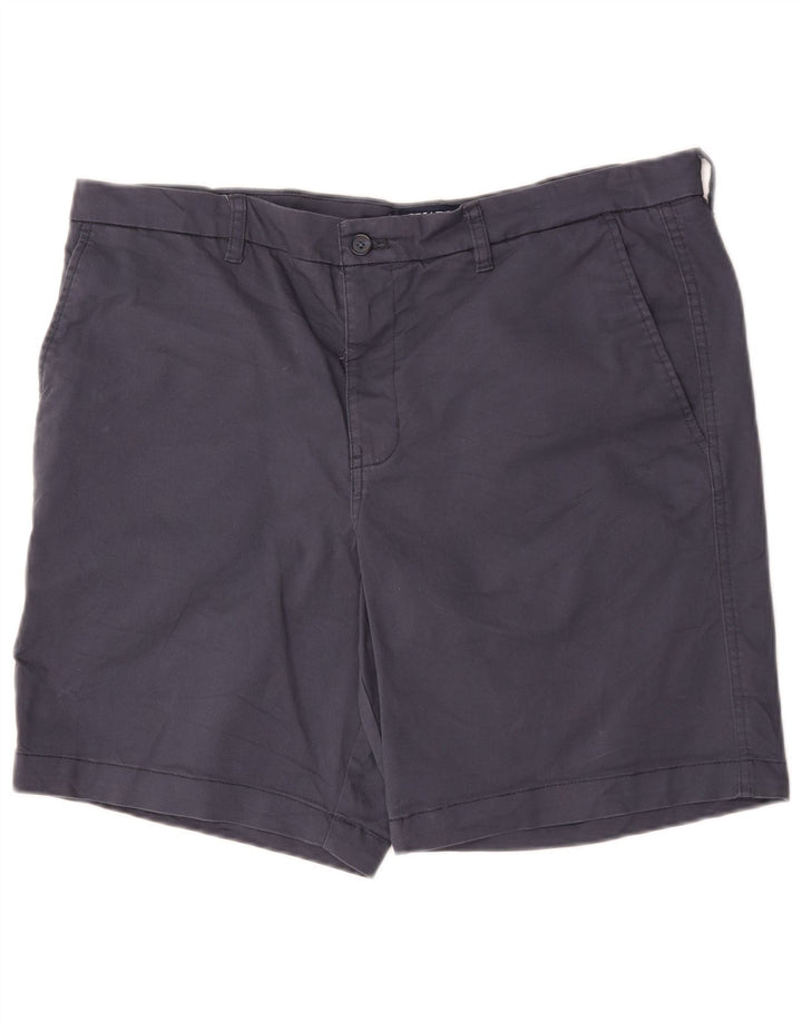 Shorts Chino Masculino Stretch Chino W38 XL Algodão Azul Marinho