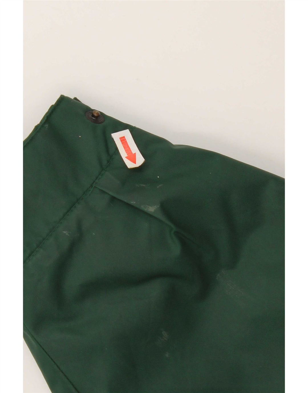 Jaqueta de chuva masculina K-Way Loose Fit UK 36 pequena poliamida verde