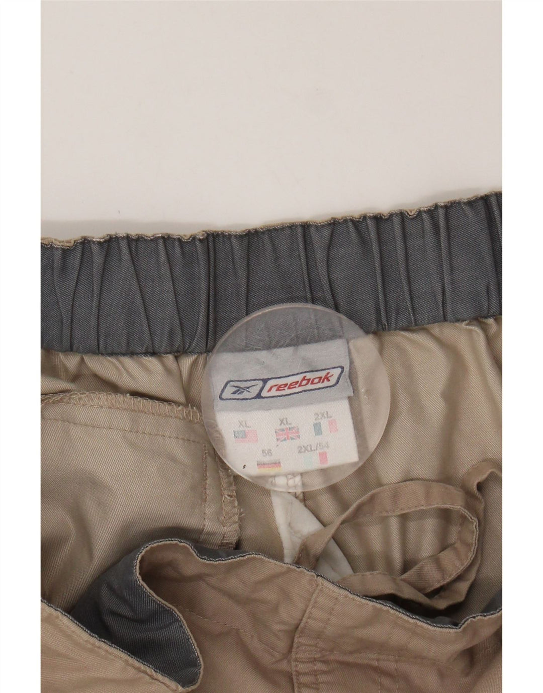 Bermuda feminina cargo REEBOK XL W36 bege