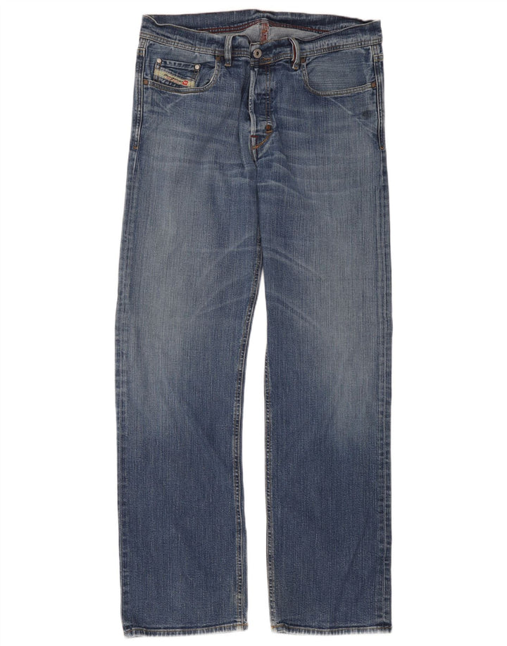 Jeans retos masculinos Diesel W36 L32 algodão azul
