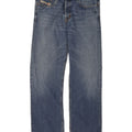 Jeans retos masculinos Diesel W36 L32 algodão azul