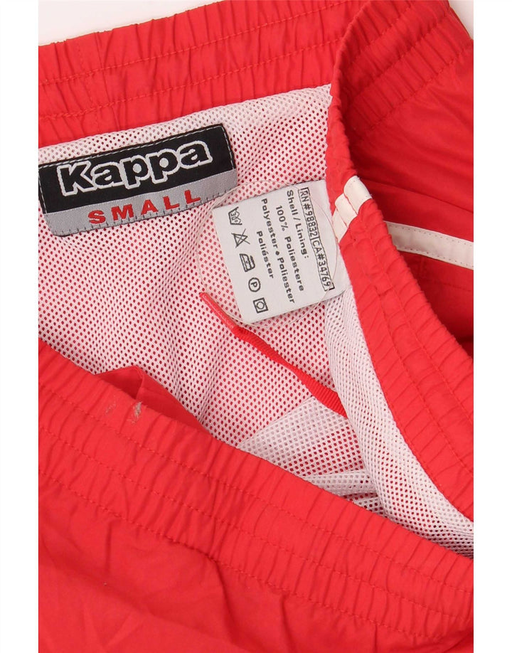 Shorts de natação masculino Kappa pequeno poliéster vermelho