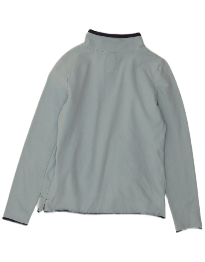 Suéter feminino FAT FACE UK 16 grande algodão azul