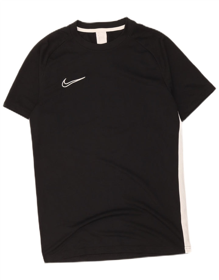 Camiseta Nike Feminina Dri Fit Top UK 14 Médio Preto Colourblock Poliéster