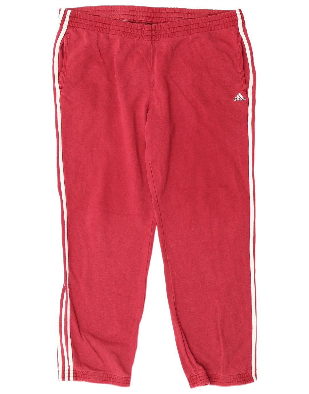 Calças de treino masculinas ADIDAS 2XL algodão borgonha