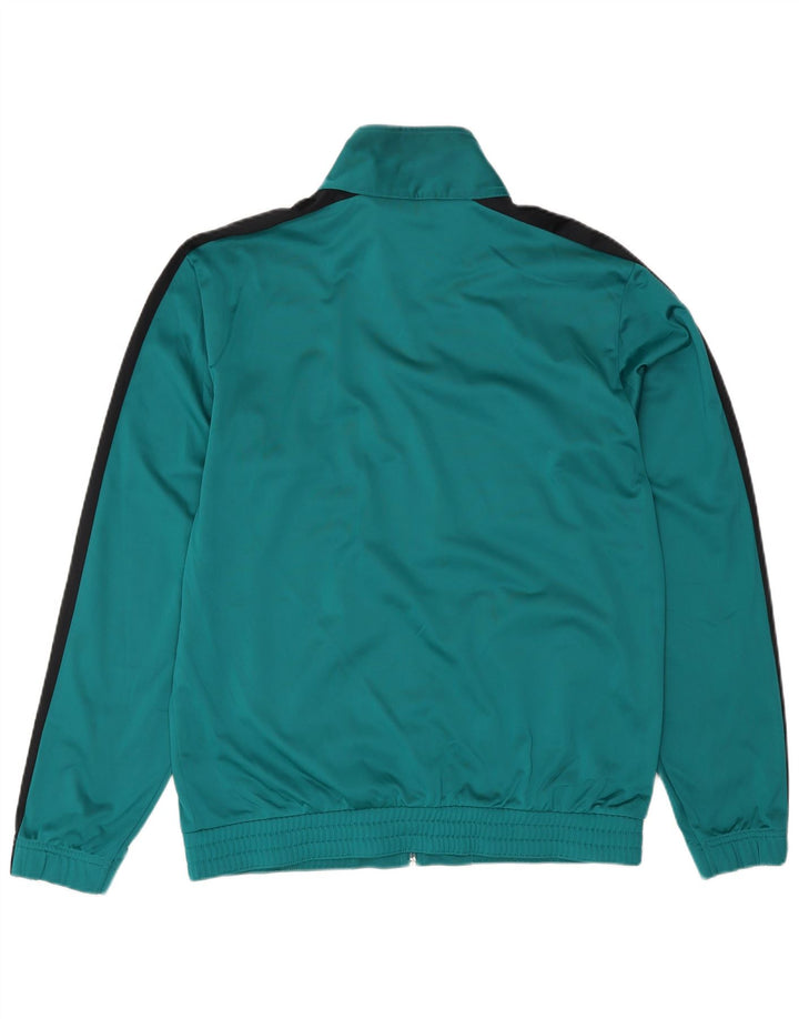 CHAMPION Mens Treino Top Jaqueta Grande Poliéster Colorblock Verde