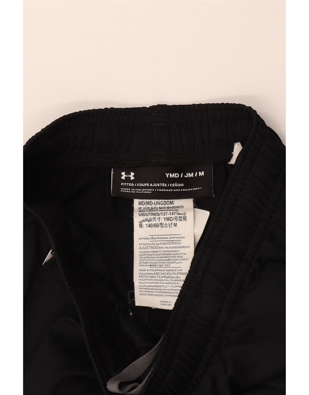 Calça de treino para meninos UNDER ARMOUR 9-10 anos médio preto