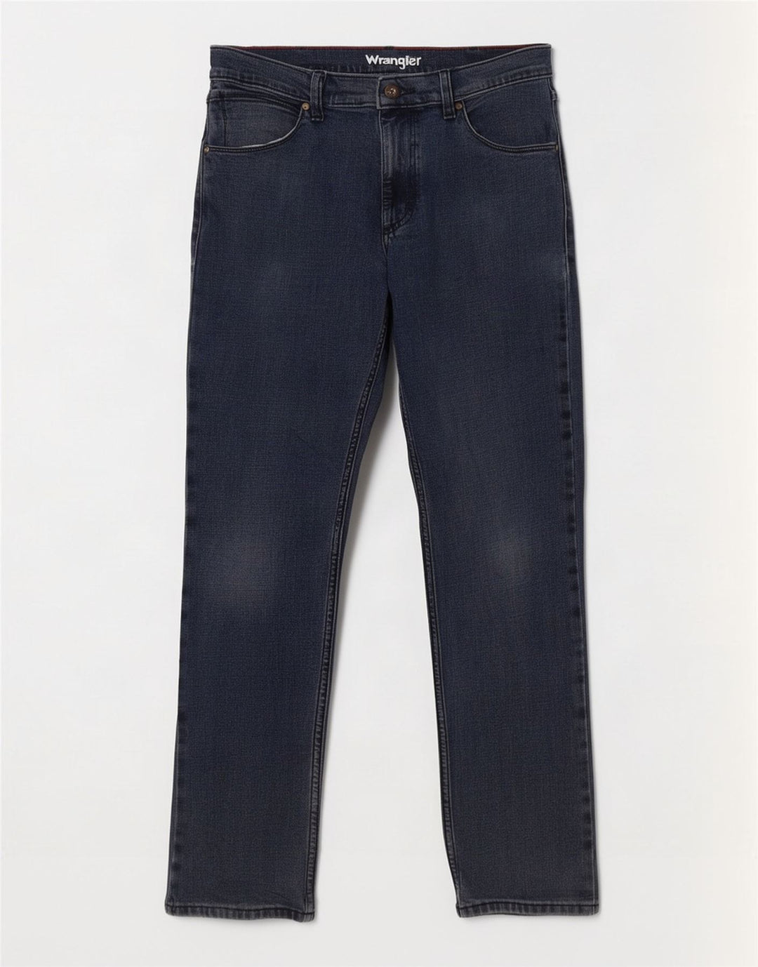 Wrangler Mens Jeans Slim W32 L32 Azul Marinho Algodão