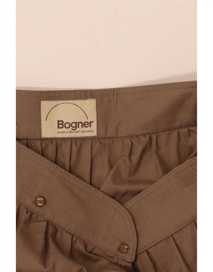 Saia feminina Bogner W30 marrom médio