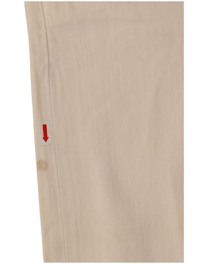 Gap Womens Slim Jeans W28 L34 Off White Algodão
