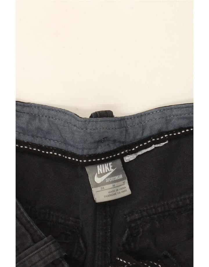 Shorts cargo masculino Nike W34 grande azul marinho