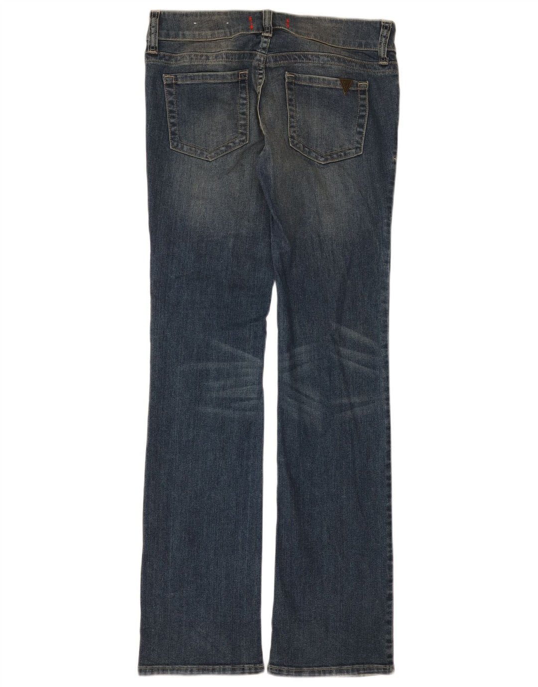 Guess Jeans Bootcut Feminino W30 L33 Azul Algodão