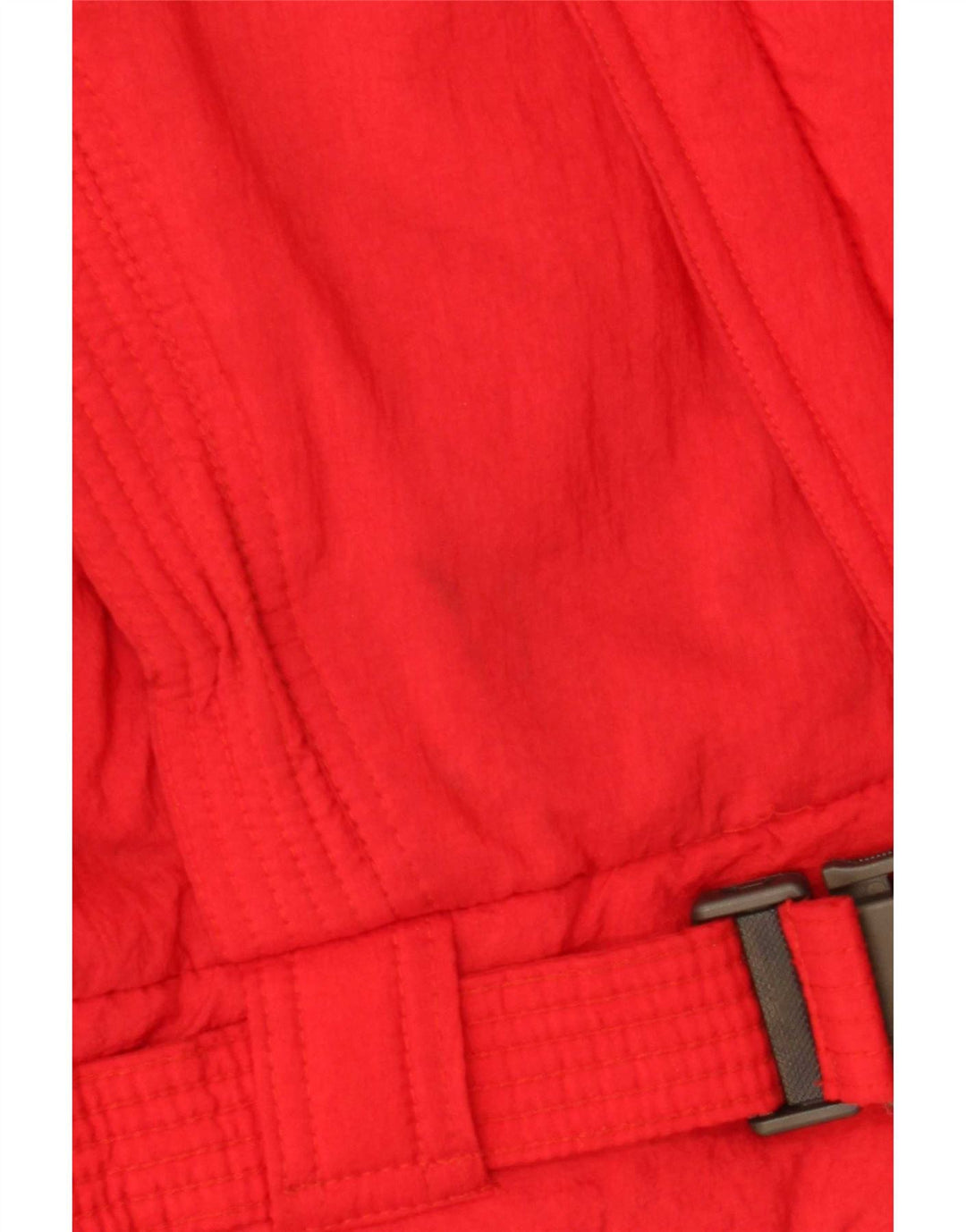 Jaqueta acolchoada feminina vintage UK 18 XL vermelha