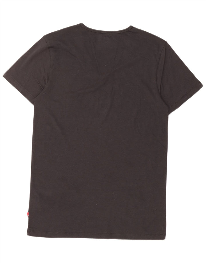 Camiseta masculina LEVI'S Top médio algodão preto