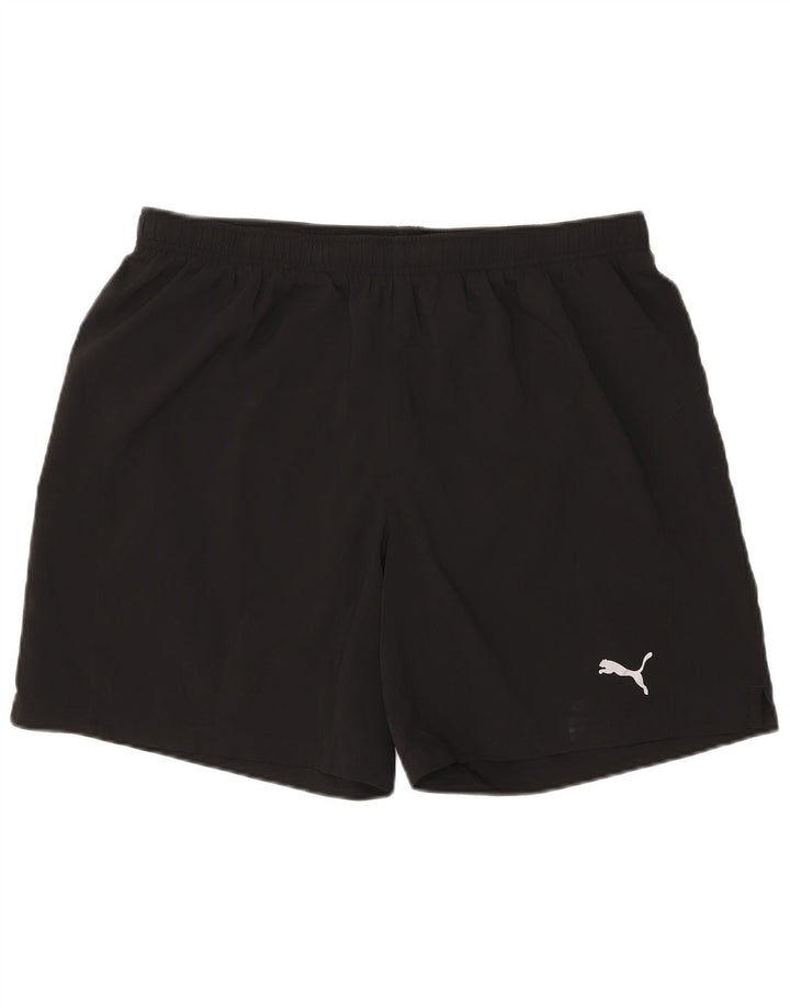 Shorts esportivos masculinos Puma XL preto poliéster