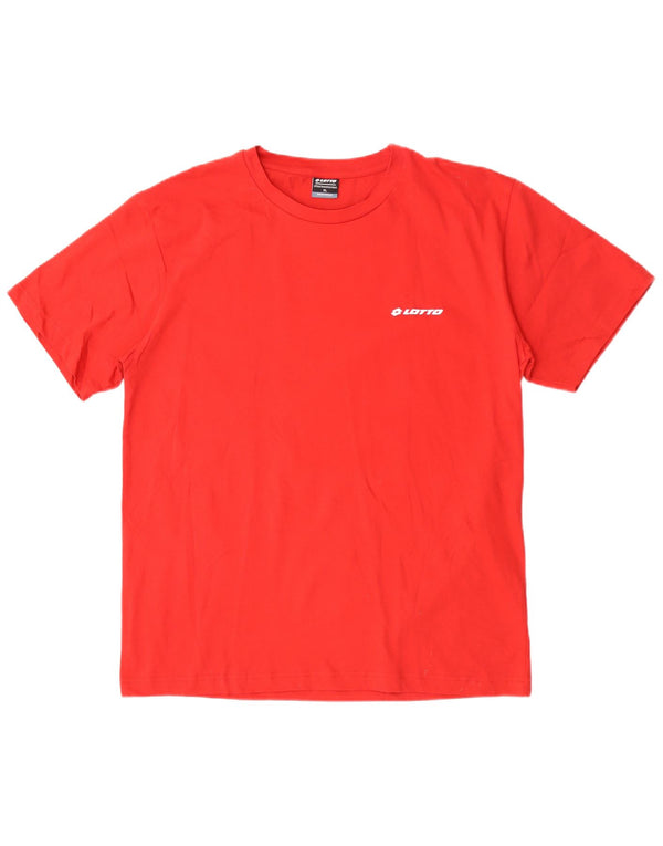 Camiseta masculina Lotto Top XL algodão vermelho