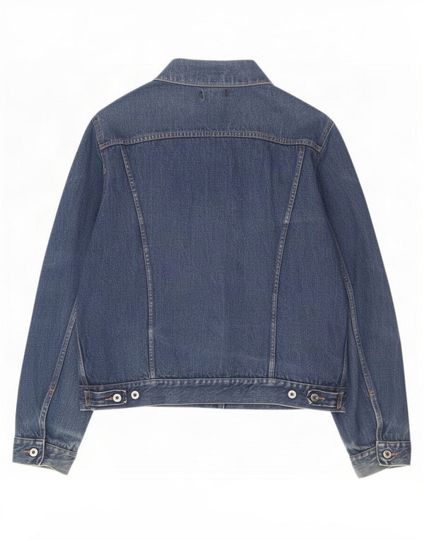 Jaqueta jeans masculina Replay UK 44 2XL algodão azul