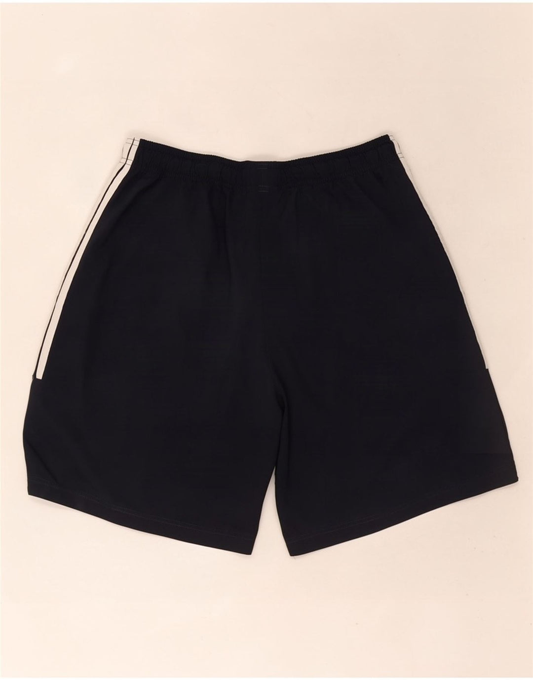 Shorts esportivos masculinos Adidas grandes poliéster azul marinho